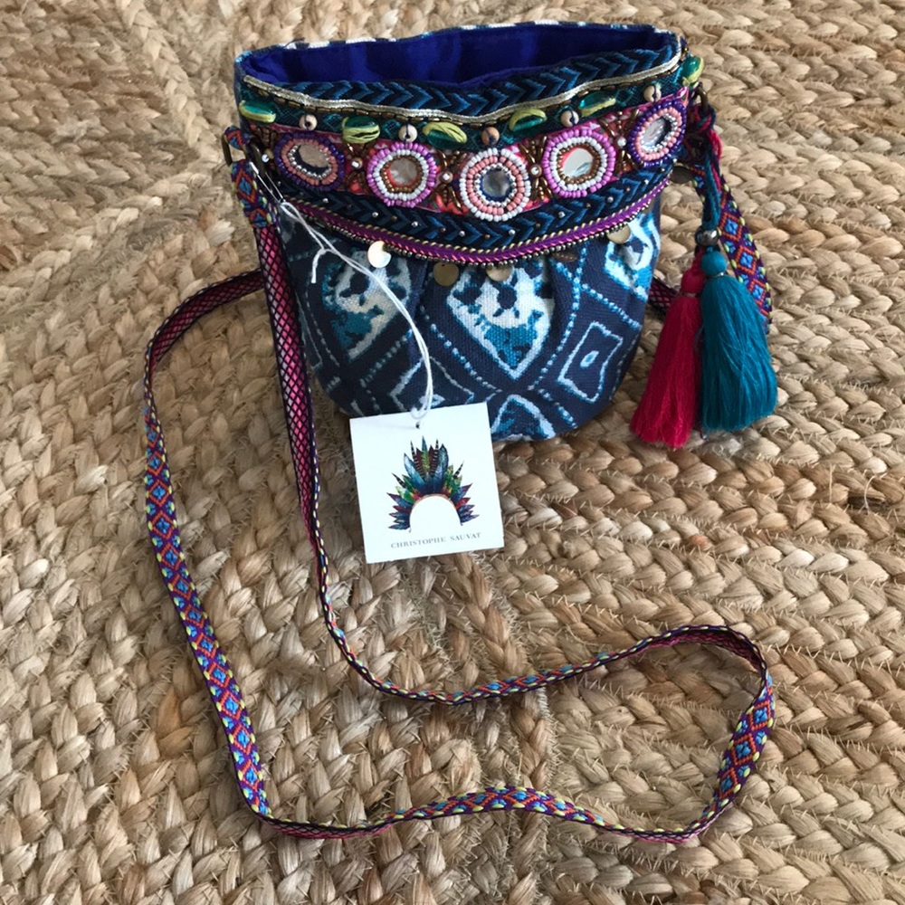 Christoph Sauvat Cross Body Pouch Purse